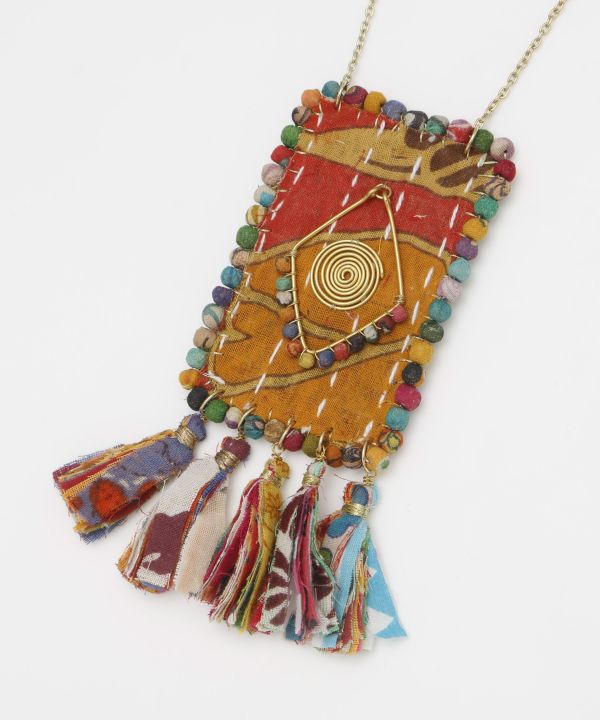 Multicoloured Necklace Necklaces by AMINA - Ametsuchi