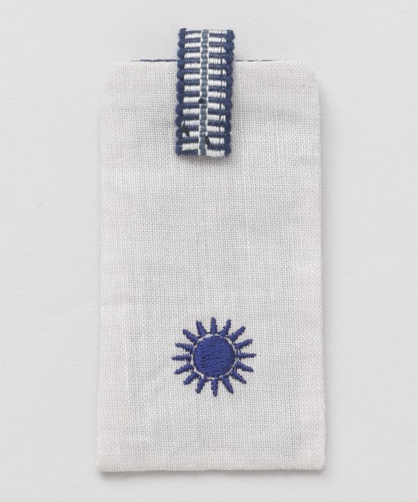 Omi Asa Salt Container Pouch by 岩座 - Ametsuchi