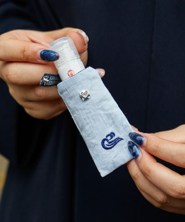 Omi Asa Salt Container Pouch by 岩座 - Ametsuchi