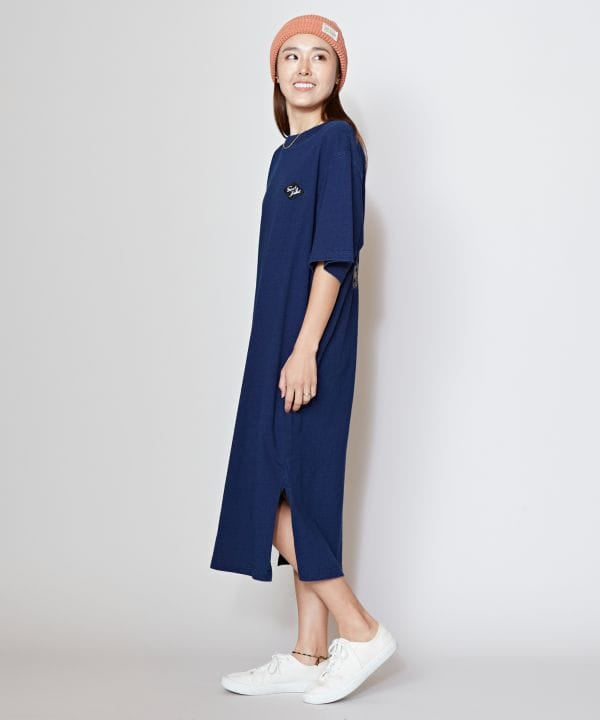 SURF＆Palms Washed T-Shirt Dress