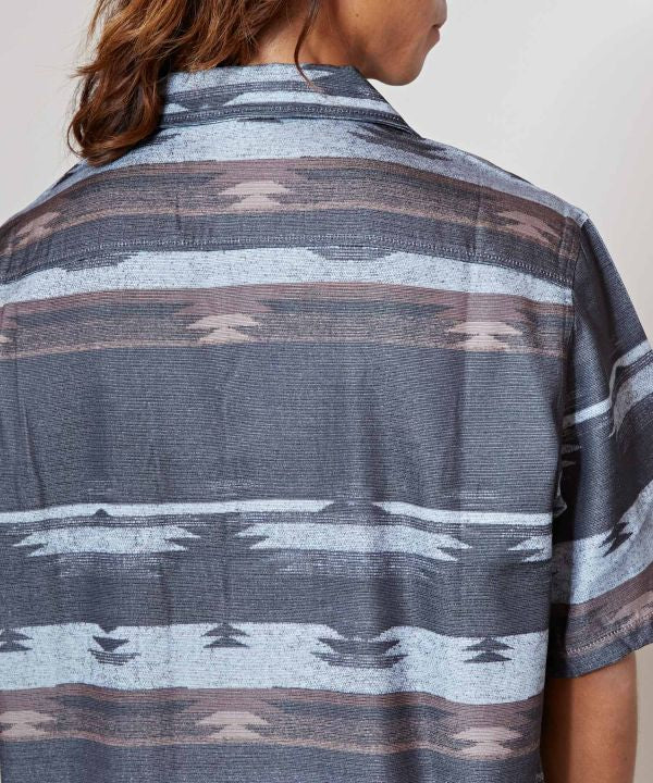 SURF＆Palms Bold Pattern Print Shirt