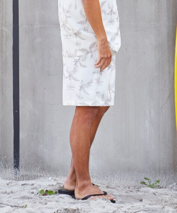 SURF＆Palms Bold Pattern Print Shorts