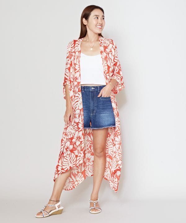 UV Protection Long Kimono Cardigan