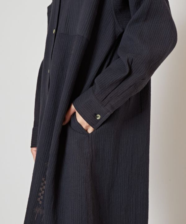 SURF＆Palms Cotton Shirt Dress