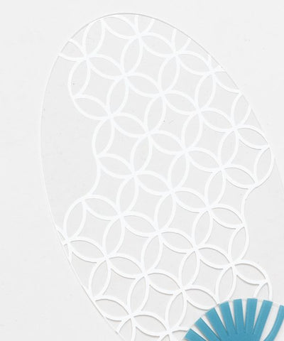 Transparent UCHIWA Fan