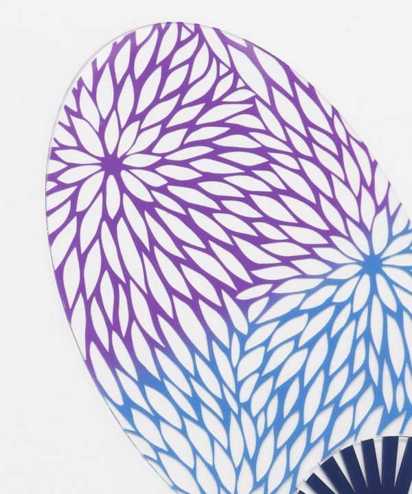 Transparent UCHIWA Fan