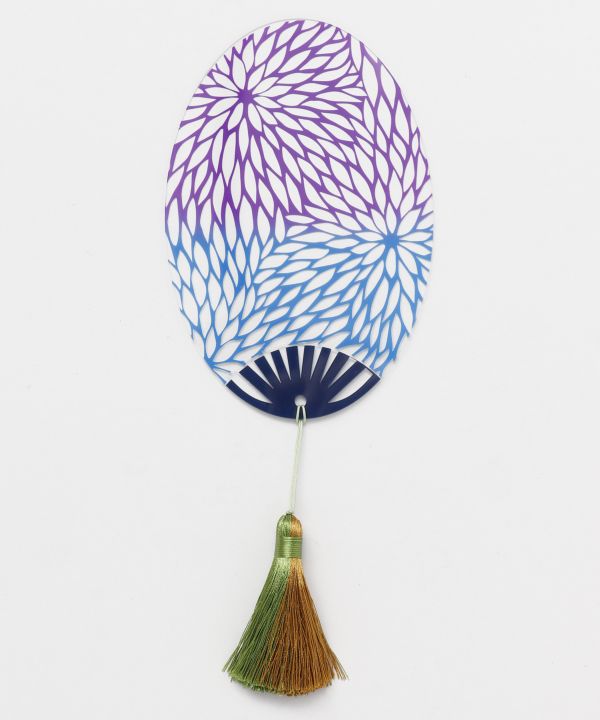 Transparent UCHIWA Fan