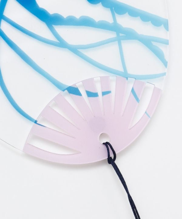 Transparent UCHIWA Fan