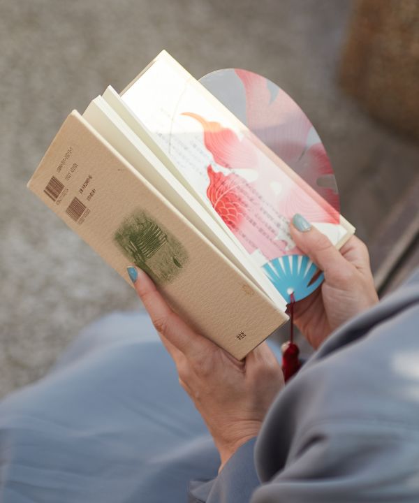 Transparent UCHIWA Fan