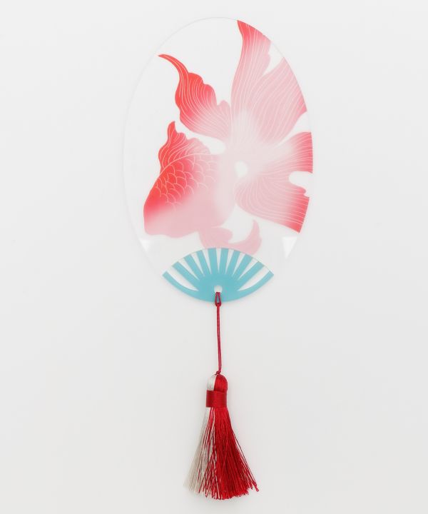 Transparent UCHIWA Fan