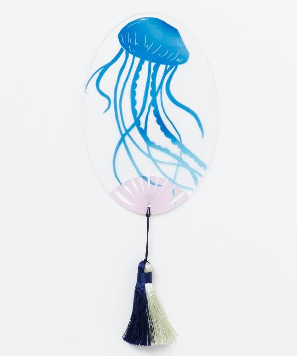 Transparent UCHIWA Fan