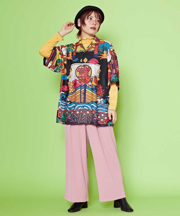 KAYA x NAKAMURA KYOKO - 来福 Shirt