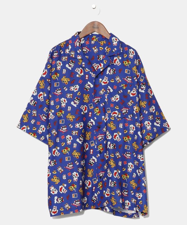 KAYA x NAKAMURA KYOKO - 来福 Shirt Tops by Kaya - Ametsuchi
