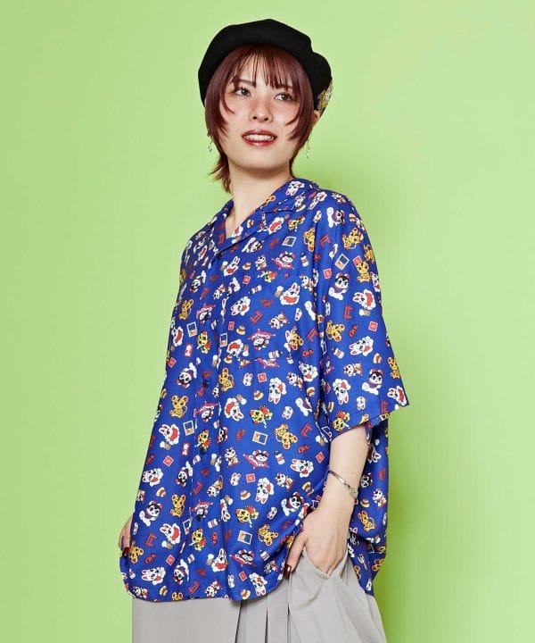 KAYA x NAKAMURA KYOKO - 来福 Shirt