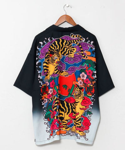 KAYA x NAKAMURA KYOKO - 来福 Shirt by Kaya - Ametsuchi