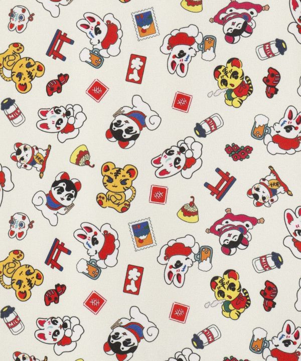 KAYA x NAKAMURA KYOKO - 来福 Reversible Haori Jacket