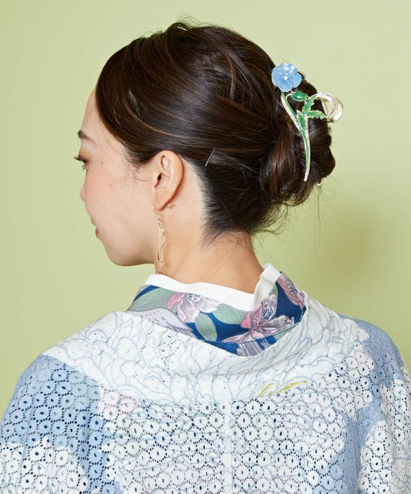 Poppy Blooming Hair Clip Hair Accessories by Kaya - Ametsuchi
