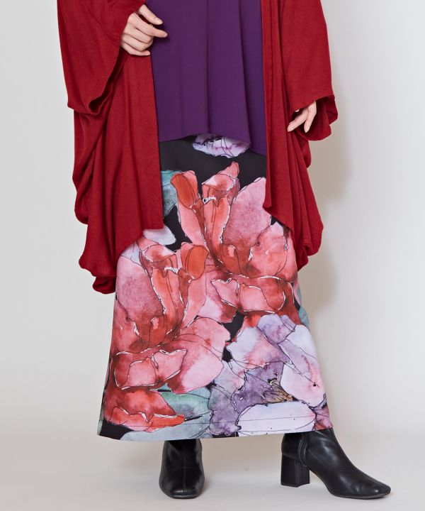 HANA-NIJIMI - Wrap Skirt