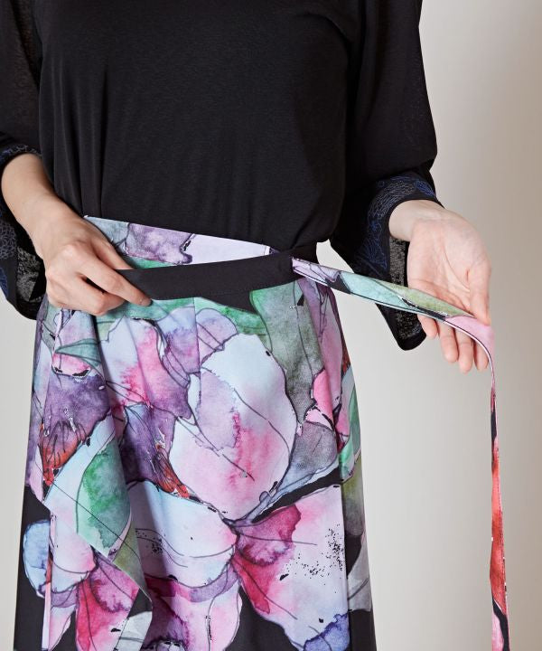 HANA-NIJIMI - Wrap Skirt