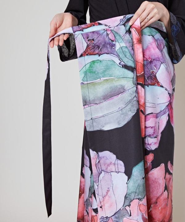 HANA-NIJIMI - Wrap Skirt