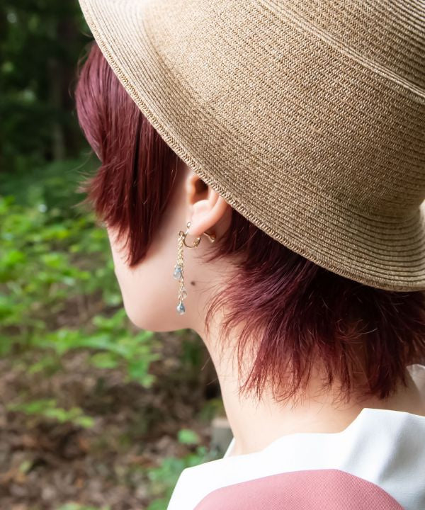Poppy Blooming Clip Earrings