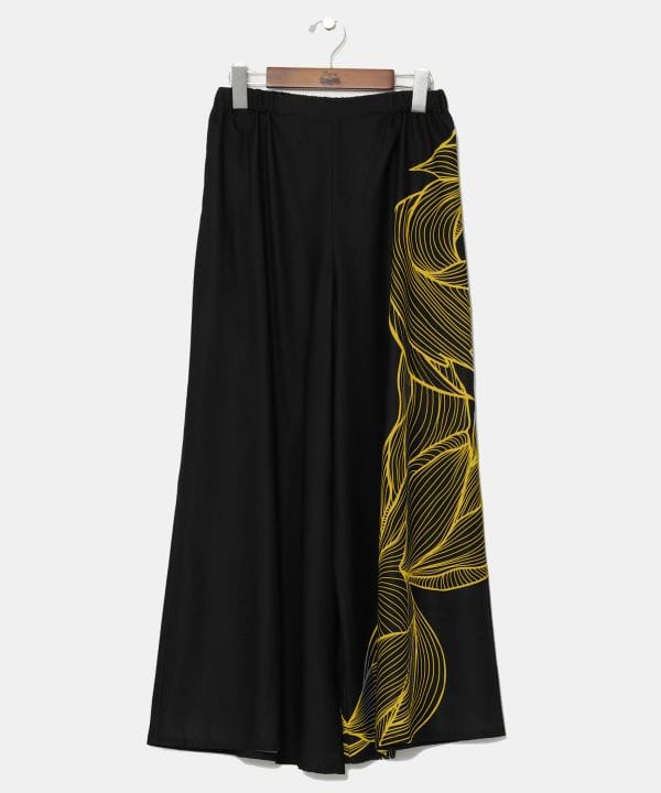 KARYU - Floral Wide Leg Pants