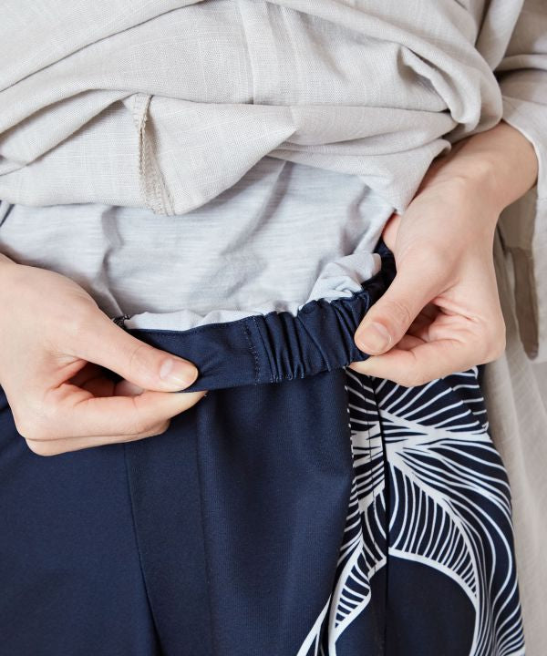 KARYU - Floral Wide Leg Pants