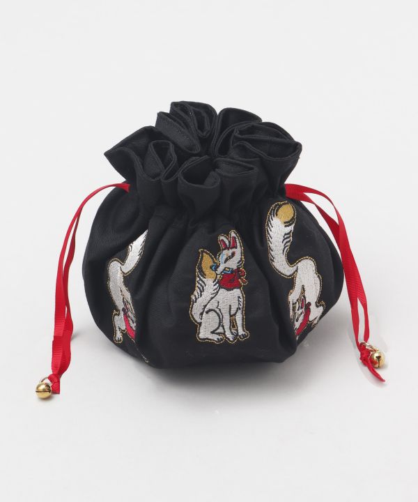 NAKAMURA KYOKO x KAYA - KINCHAKU Drawstring Pouch