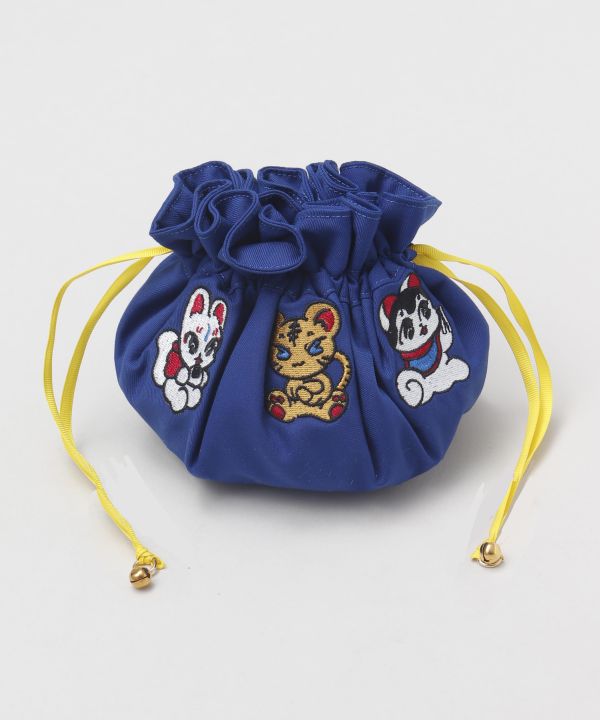NAKAMURA KYOKO x KAYA - KINCHAKU Drawstring Pouch