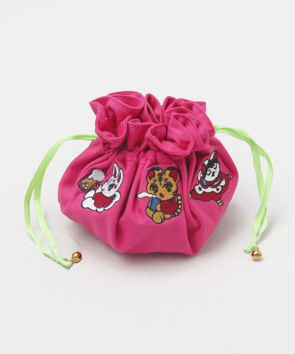 NAKAMURA KYOKO x KAYA - KINCHAKU Drawstring Pouch