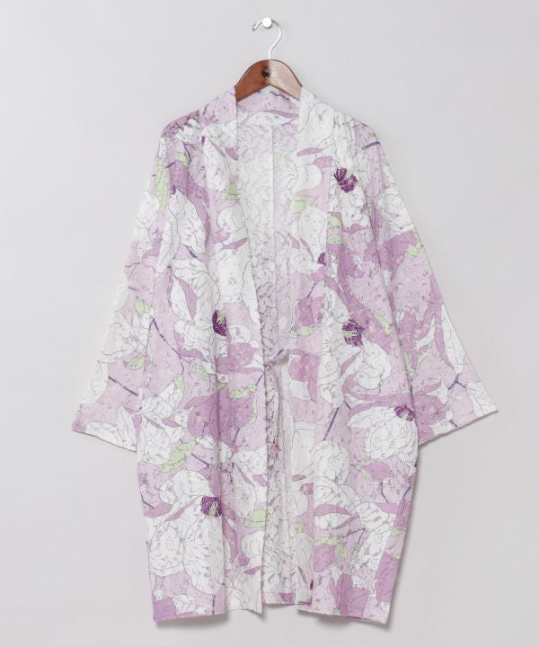 SUKASHI - Floral Lace Haori Jacket Cardigans & Outerwear by Kaya - Ametsuchi