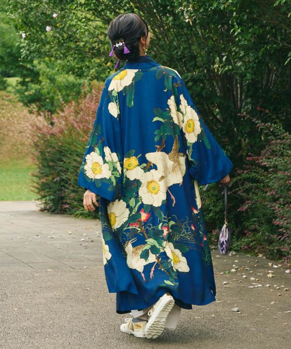 KACHO - UV Protection Long Haori Cardigans & Outerwear by Kaya - Ametsuchi