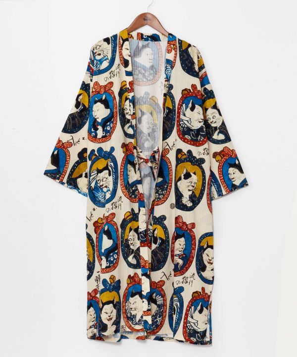 NIPPON ART Ukiyoe Haori Jacket by Kaya - Ametsuchi