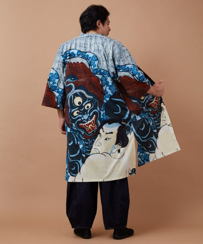 NIPPON ART Ukiyoe Haori Jacket by Kaya - Ametsuchi