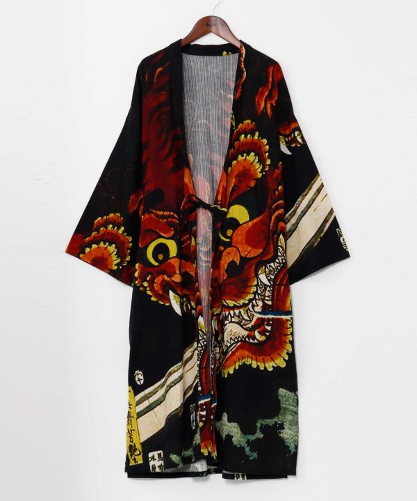 NIPPON ART Ukiyoe Haori Jacket by Kaya - Ametsuchi