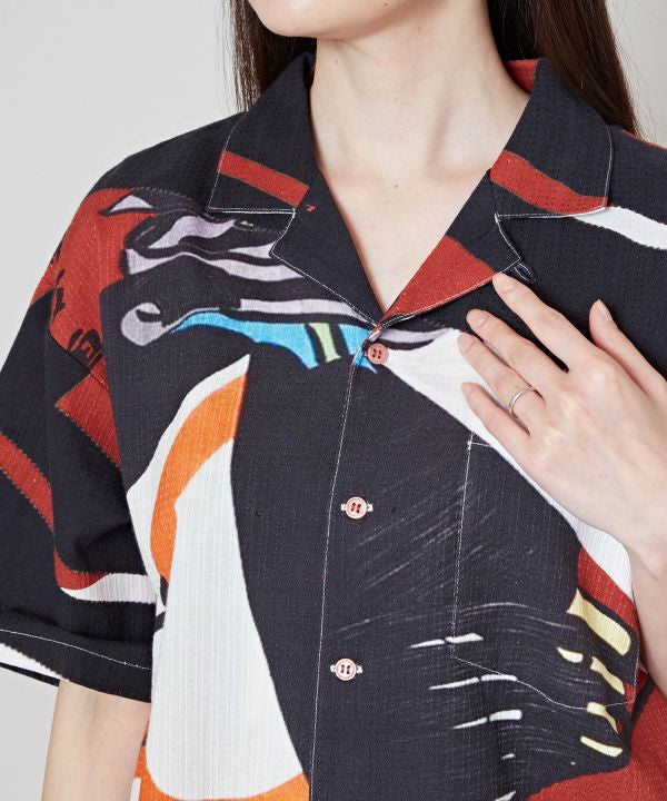 NIPPON ART Ukiyoe Shirt - M