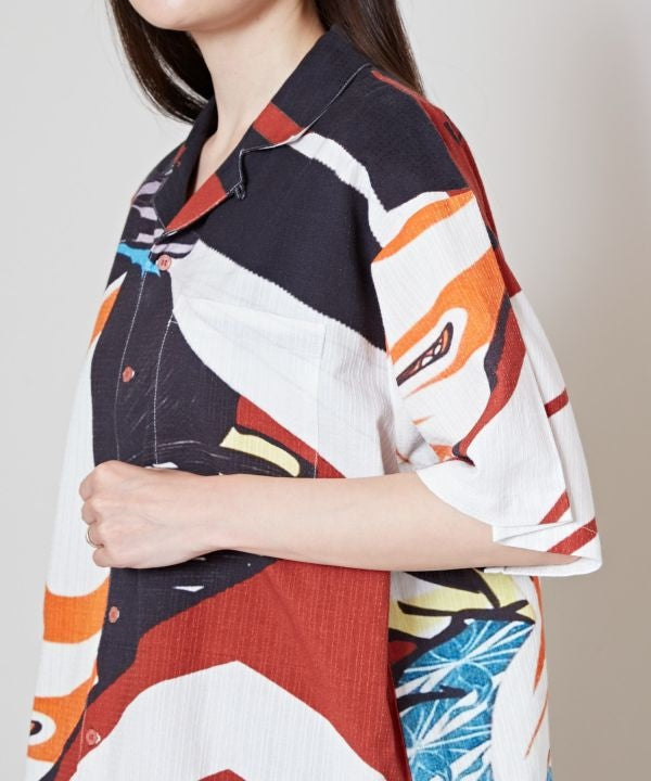 NIPPON ART Ukiyoe Shirt - M