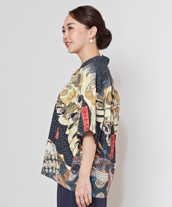 NIPPON ART Ukiyoe Shirt - M