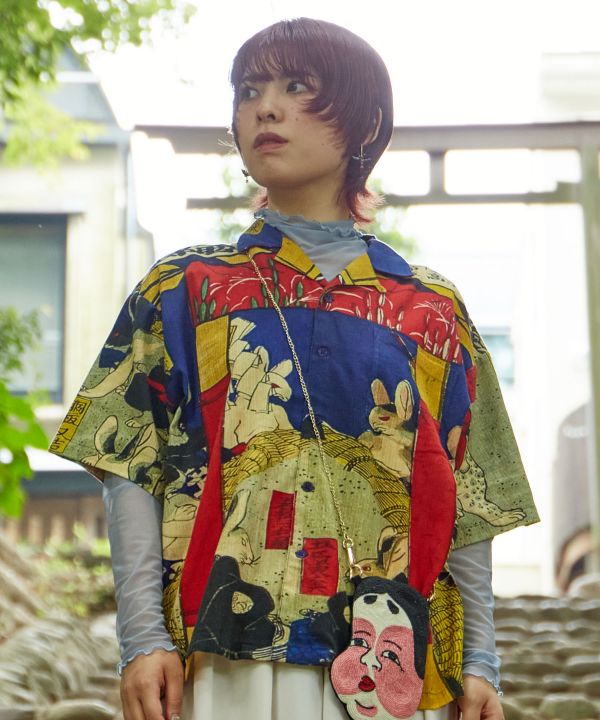 NIPPON ART Ukiyoe Shirt - M