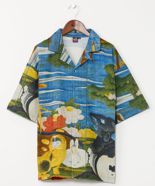 NIPPON ART Ukiyoe Shirt - M