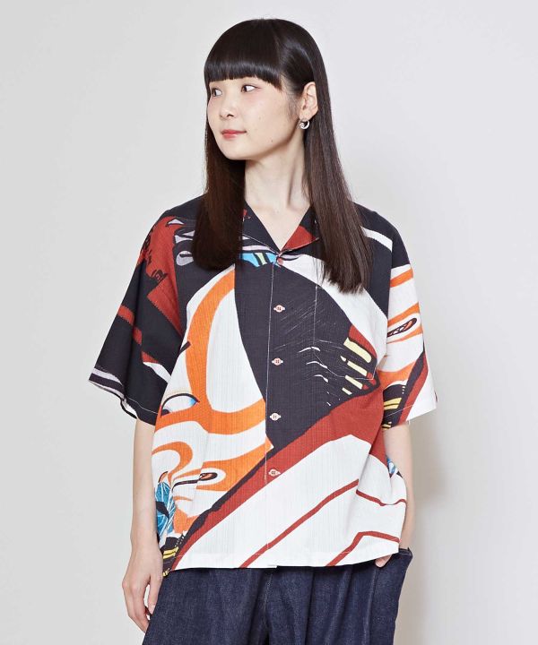 NIPPON ART Ukiyoe Shirt - M
