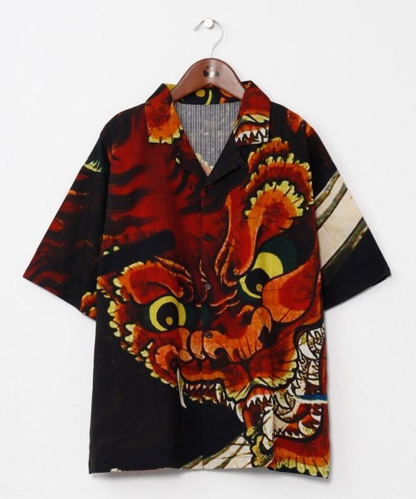 NIPPON ART Ukiyoe Shirt - M by Kaya - Ametsuchi