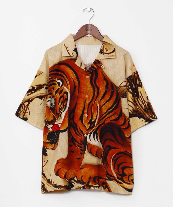 NIPPON ART Ukiyoe Shirt - M by Kaya - Ametsuchi