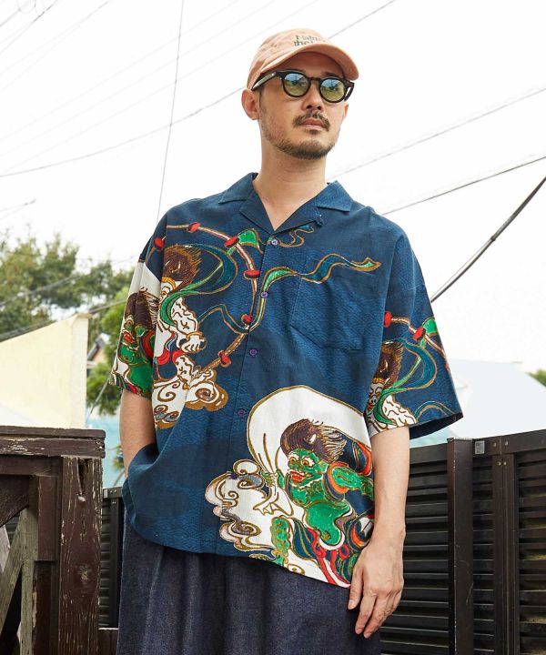 NIPPON ART Ukiyoe Shirt - L
