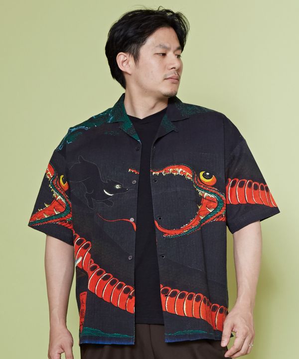 NIPPON ART Ukiyoe Shirt - L