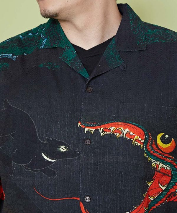 NIPPON ART Ukiyoe Shirt - L