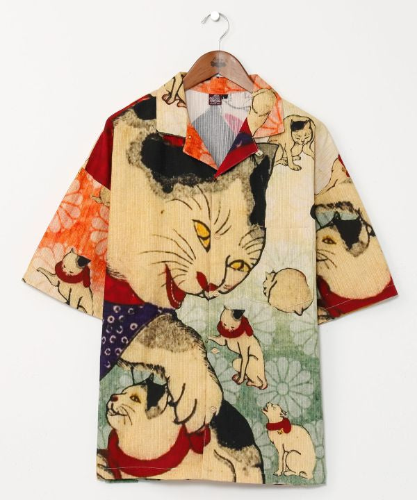 NIPPON ART Ukiyoe Shirt - L