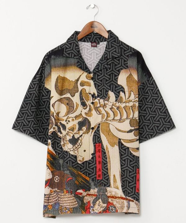 NIPPON ART Ukiyoe Shirt - L