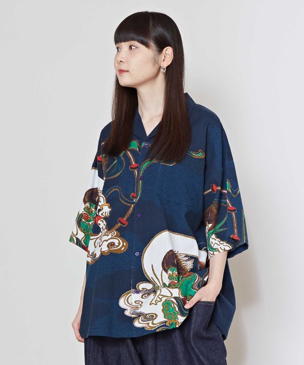 NIPPON ART Ukiyoe Shirt - L