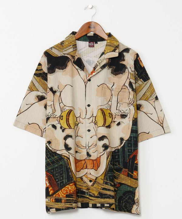 NIPPON ART Ukiyoe Shirt - L